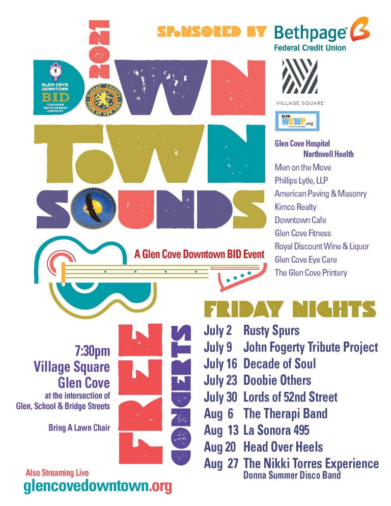 Downtown Sounds City of Glen Cove